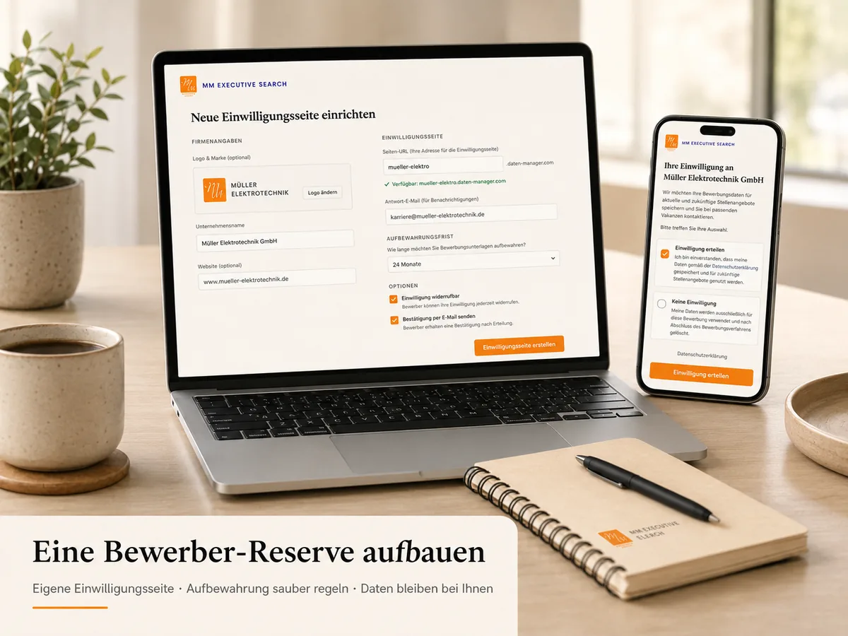 Vorschau Daten-Manager
