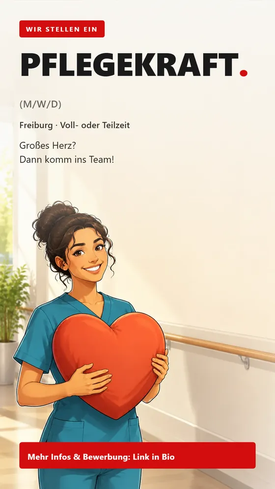 Beispiel-Anzeige Pflegekraft